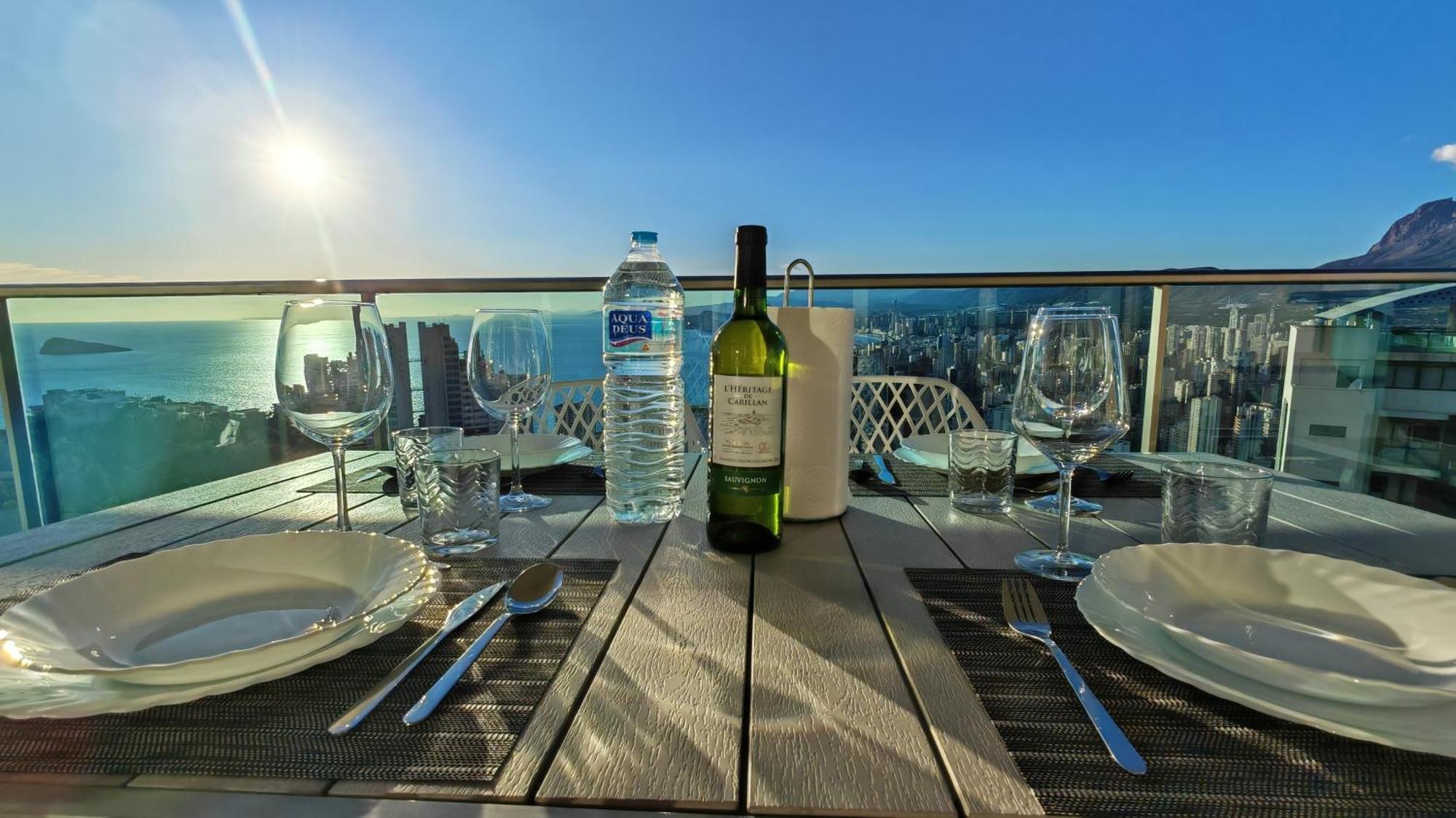 Skyline Floor 28 Sea Views Apartment Benidorm Luaran gambar