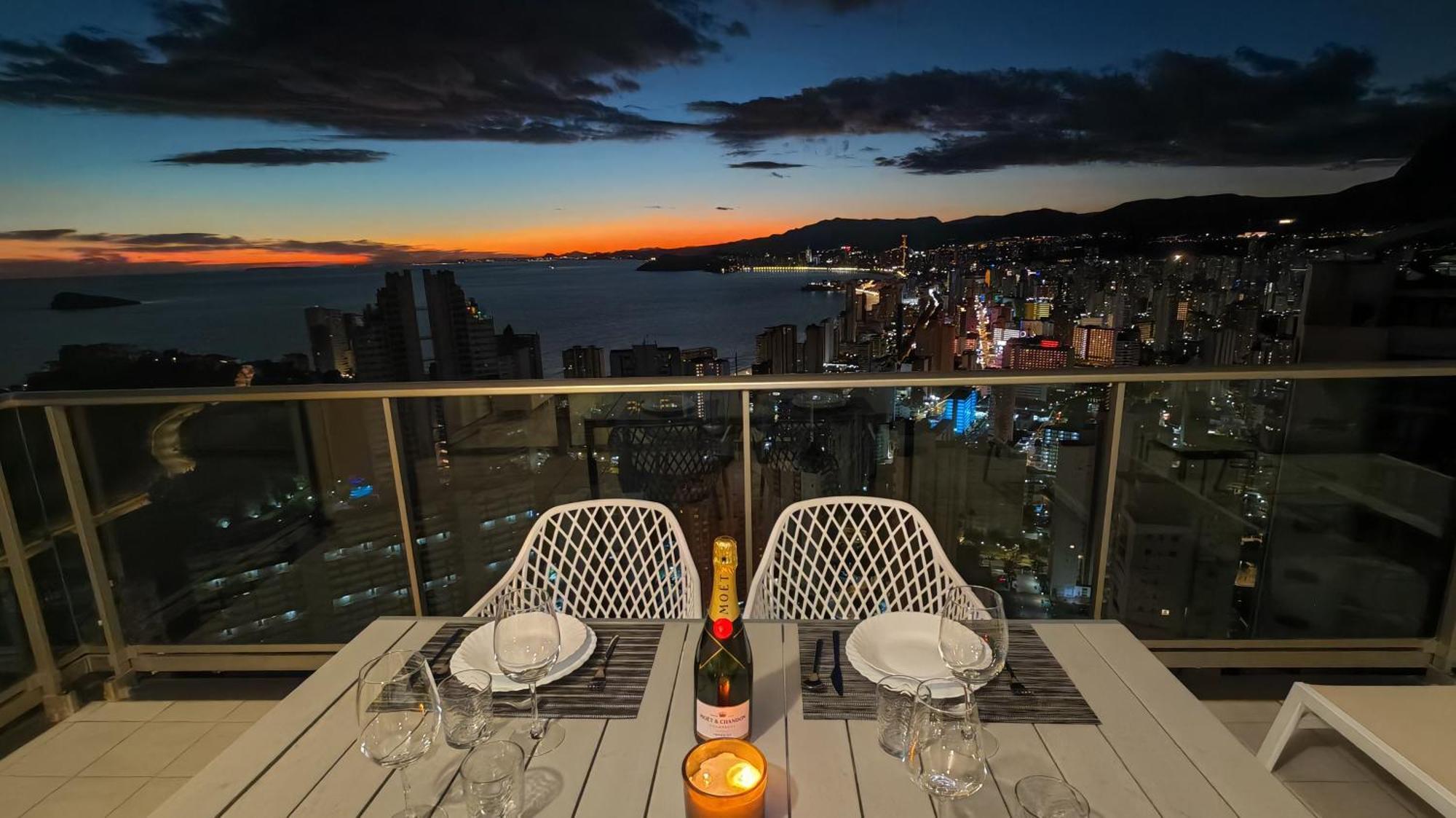Skyline Floor 28 Sea Views Apartment Benidorm Luaran gambar