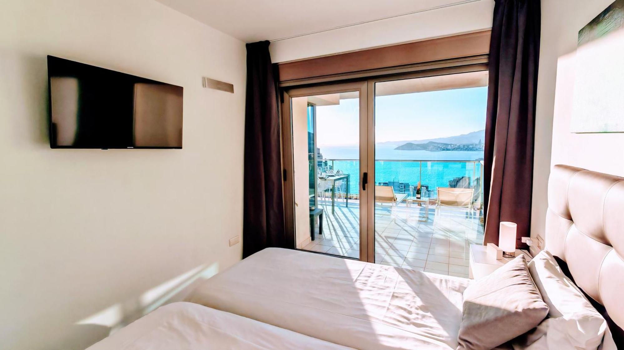 Skyline Floor 28 Sea Views Apartment Benidorm Luaran gambar
