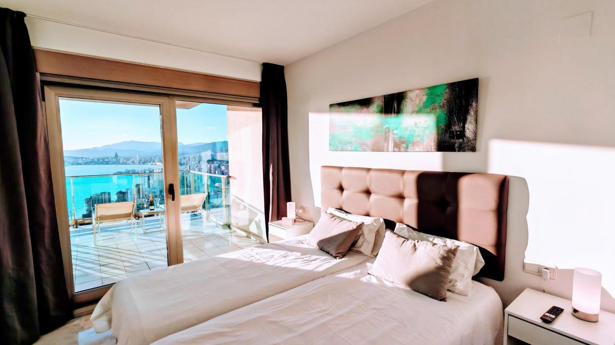 Skyline Floor 28 Sea Views Apartment Benidorm Luaran gambar
