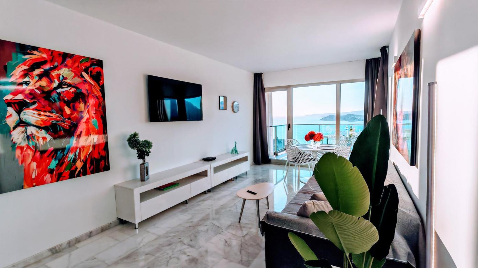 Skyline Floor 28 Sea Views Apartment Benidorm Luaran gambar
