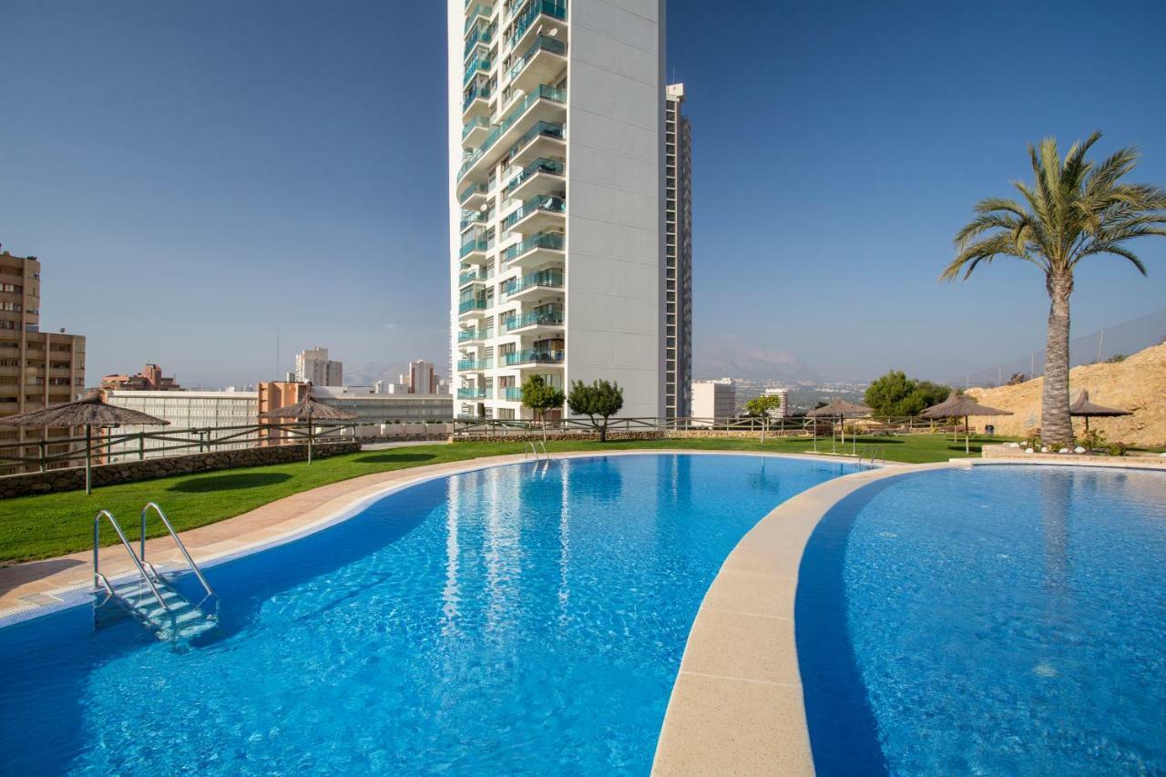 Skyline Floor 28 Sea Views Apartment Benidorm Luaran gambar